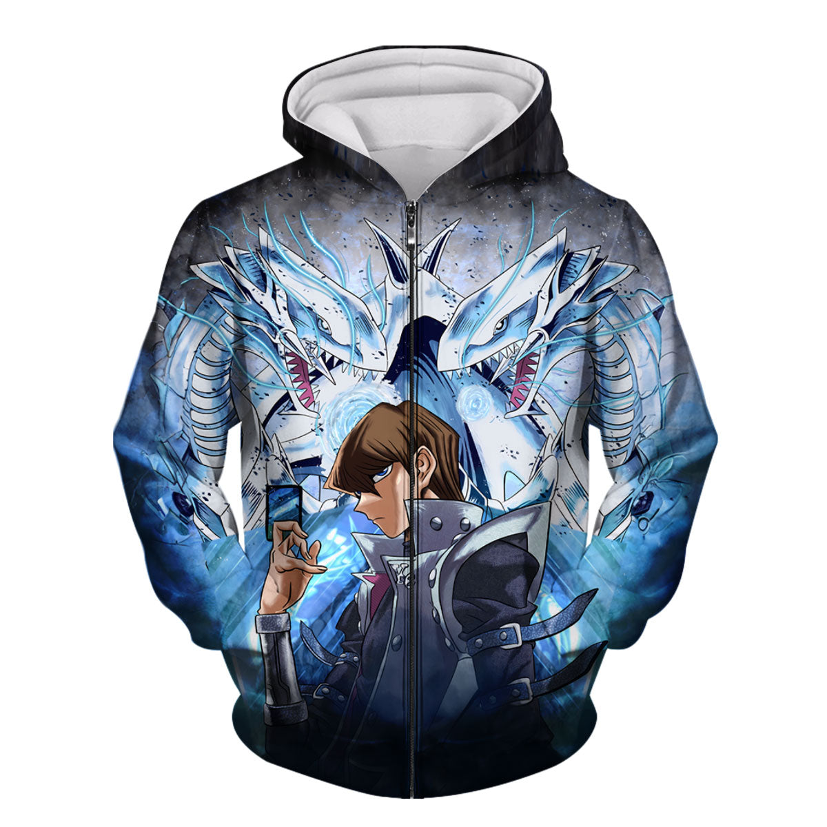 Yugioh Seto Kaiba With Blueeyes White Dragon Anime Apparel
