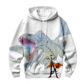 Yugioh Seto Kaiba With Blueeyes White Dragon Standing Anime Apparel