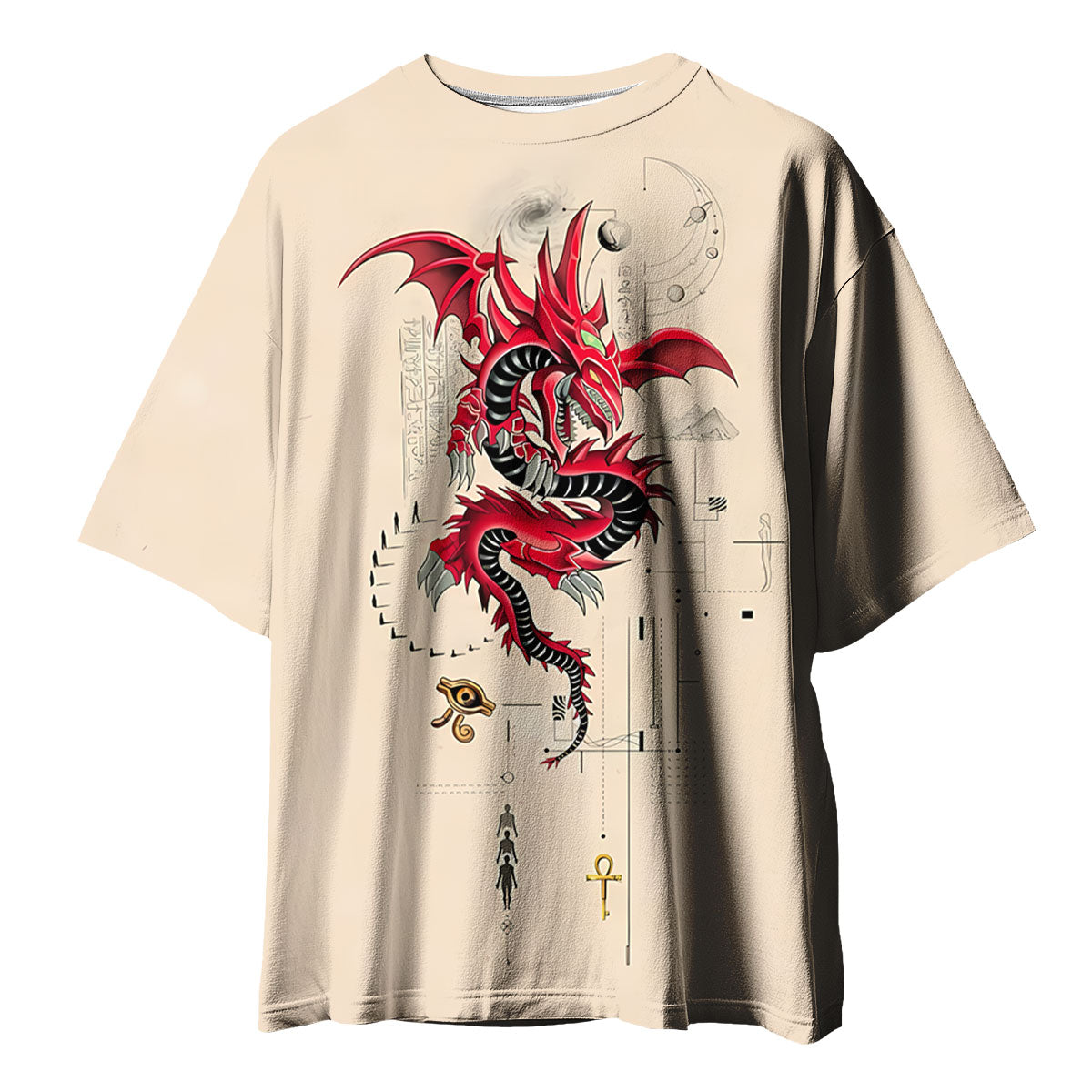 Yugioh Slifer The Sky Dragon Card Symbol Anime Apparel