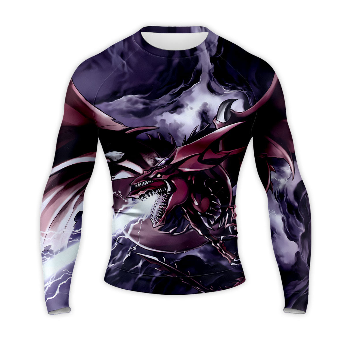 Yugioh Slifer The Sky Dragon Flying And Attacking Darkness Anime Apparel
