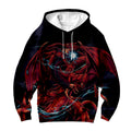 Yugioh Slifer The Sky Dragon Glowing Blue Energy Red Aura Anime Apparel