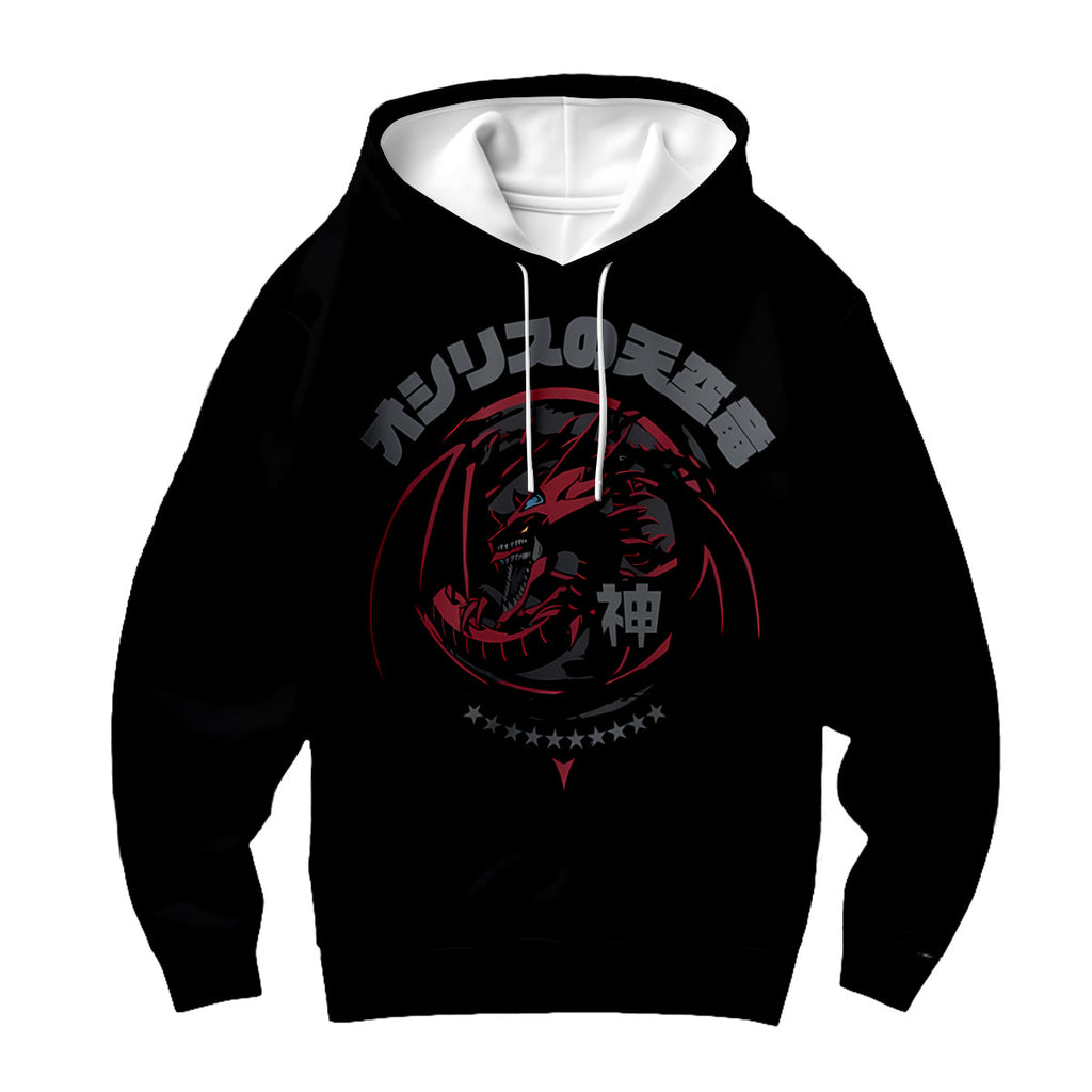 Yugioh Slifer The Sky Dragon Red And Black Anime Apparel