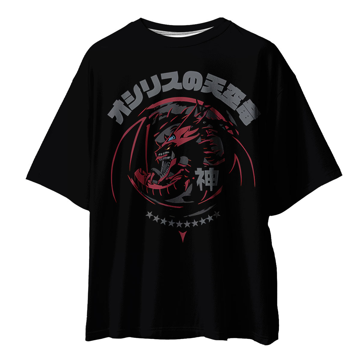 Yugioh Slifer The Sky Dragon Red And Black Anime Apparel