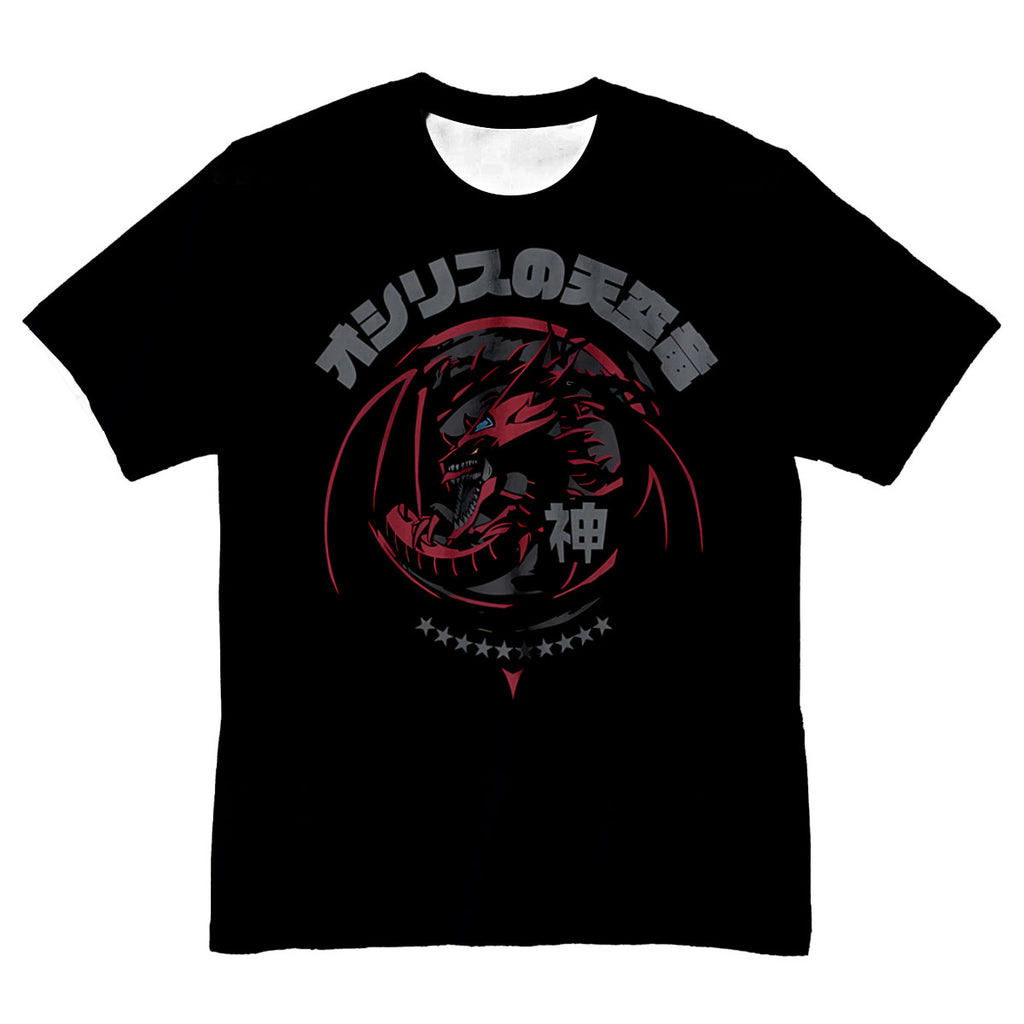 Yugioh Slifer The Sky Dragon Red And Black Anime Apparel