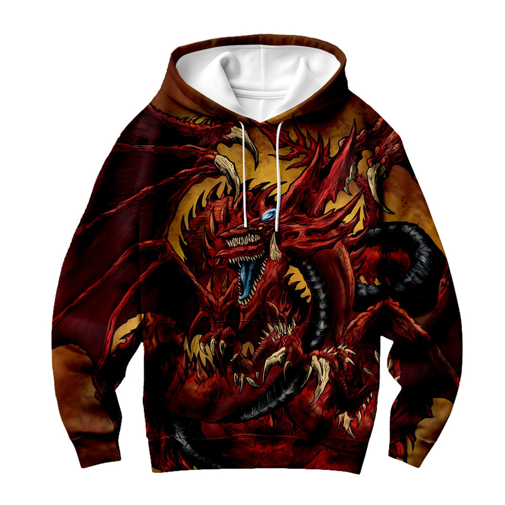 Yugioh Slifer The Sky Dragon Red And Ferocious Anime Apparel