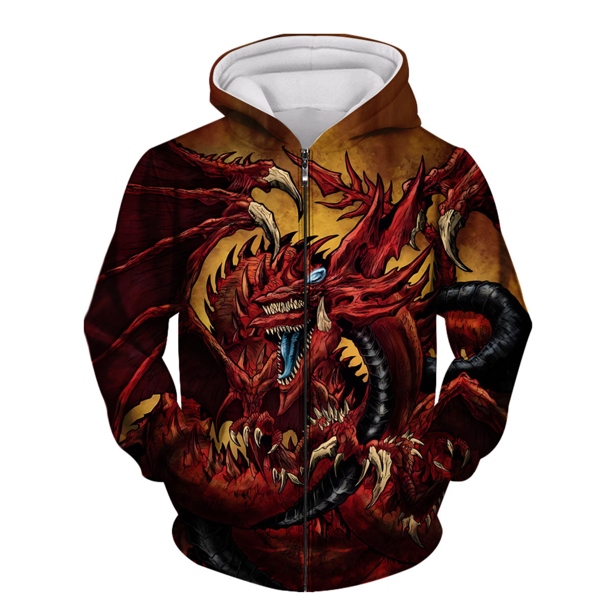 Yugioh Slifer The Sky Dragon Red And Ferocious Anime Apparel