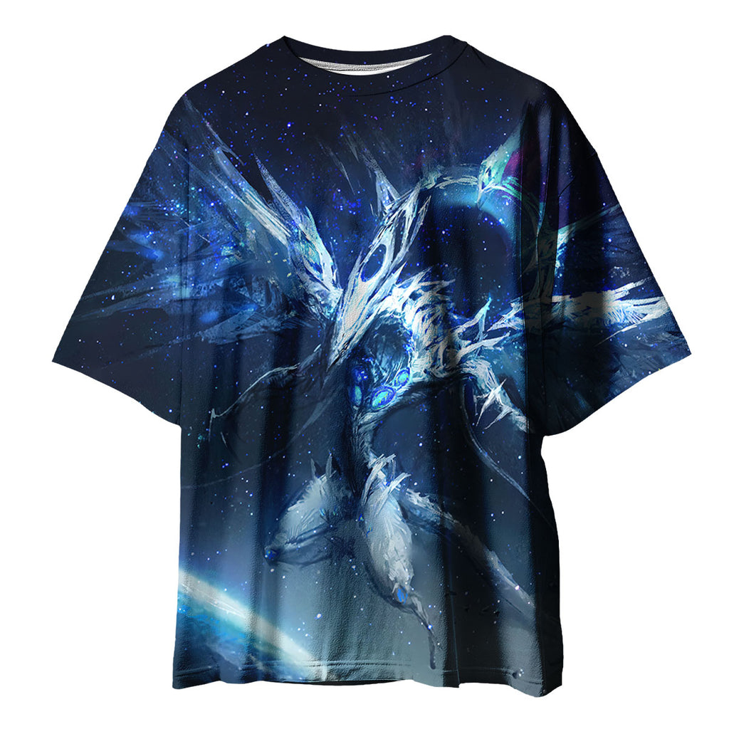 Yugioh Stardust Dragon Flying Through Space Anime Apparel