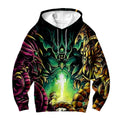 Yugioh The Three Egyptian Gods Clashing In Dark Battle Anime Apparel