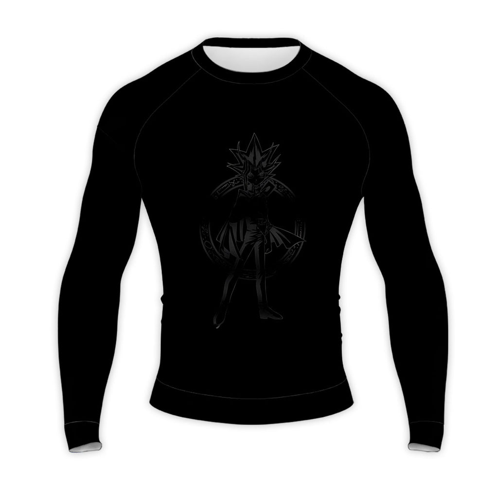 Yugioh Yugi Muto Black Silhouette Character Art Anime Apparel