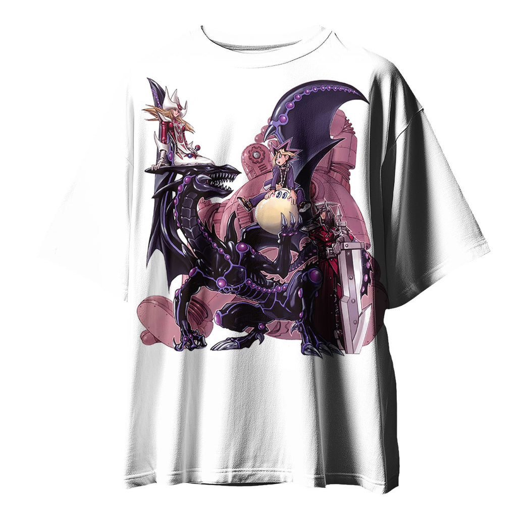 Yugioh Yugi Muto Confronting Purple Shadow Monster Anime Apparel