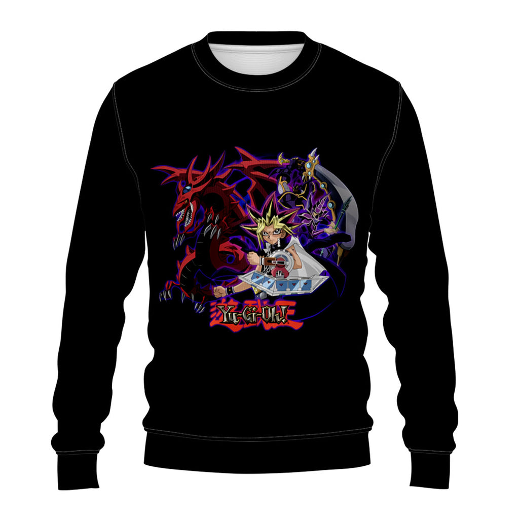 Yugioh Yugi Muto Dark Magician Dragon Summoning Battle Anime Apparel