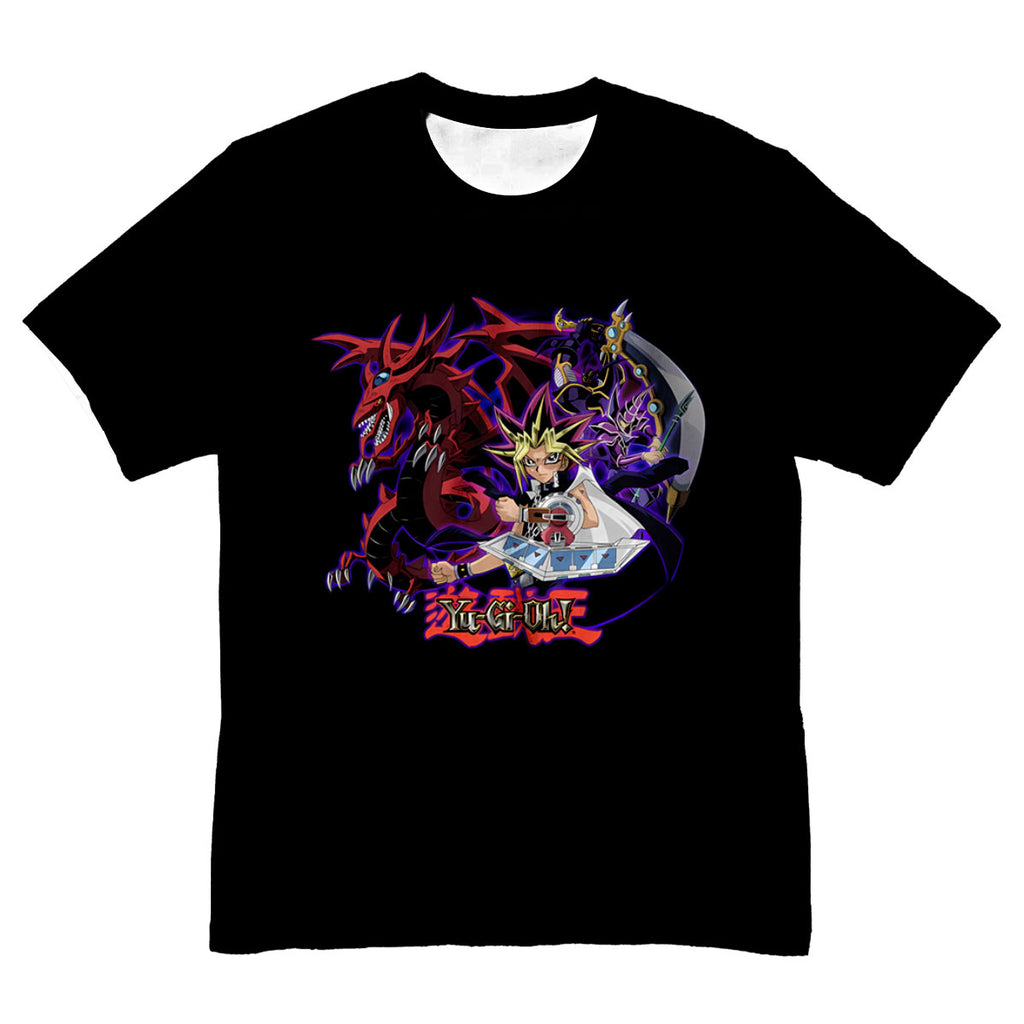 Yugioh Yugi Muto Dark Magician Dragon Summoning Battle Anime Apparel