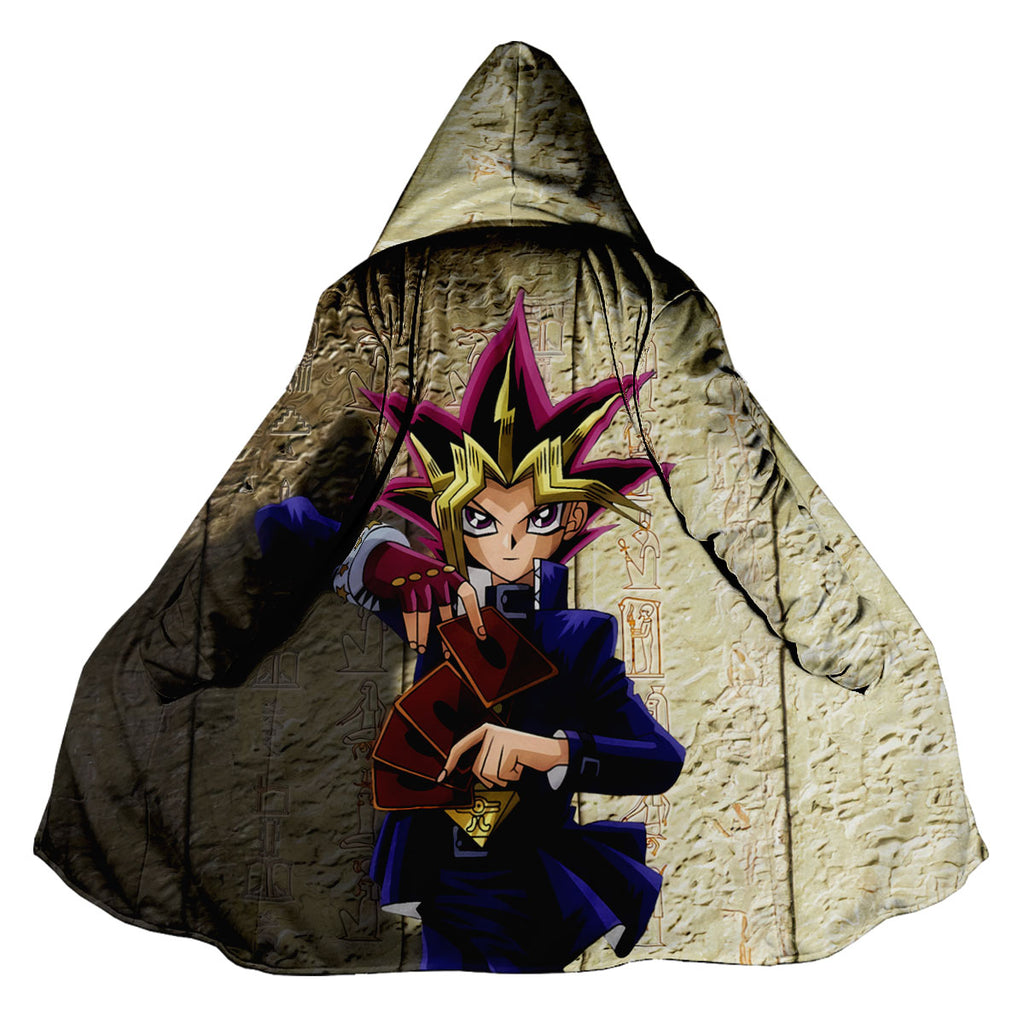Yugioh Yugi Muto Holding A Game Card Anime Apparel