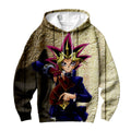 Yugioh Yugi Muto Holding A Game Card Anime Apparel