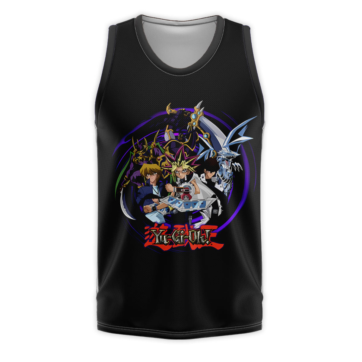 Yugioh Yugi Muto Inside Purple Circle Anime Apparel