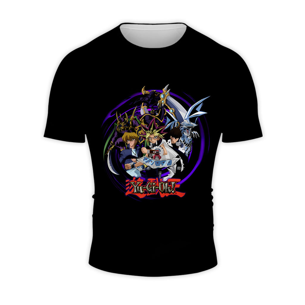 Yugioh Yugi Muto Inside Purple Circle Anime Apparel