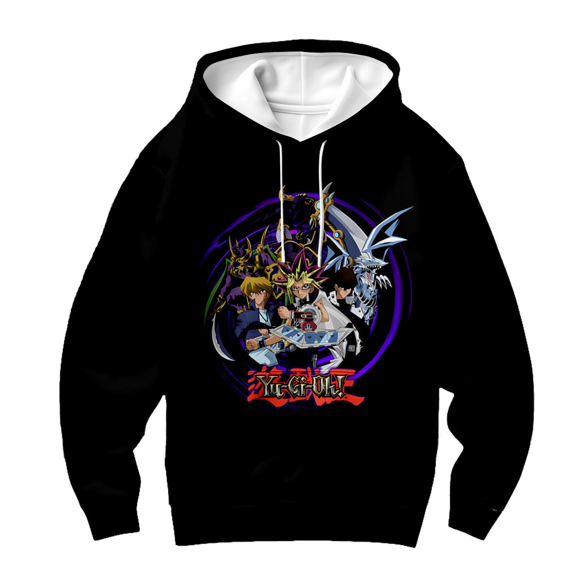 Yugioh Yugi Muto Inside Purple Circle Anime Apparel