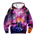 Yugioh Yugi Muto Sitting Inside Pink Television Anime Apparel
