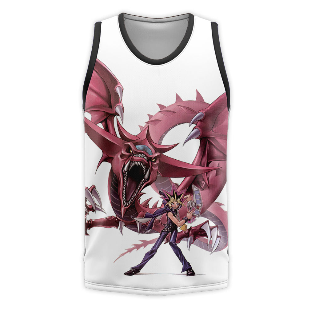 Yugioh Yugi Muto Summoning Slifer The Sky Dragon Anime Apparel