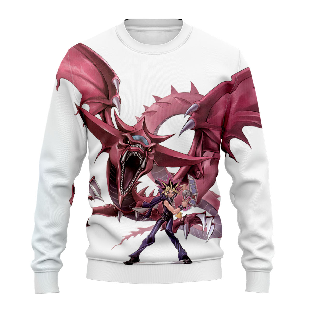 Yugioh Yugi Muto Summoning Slifer The Sky Dragon Anime Apparel