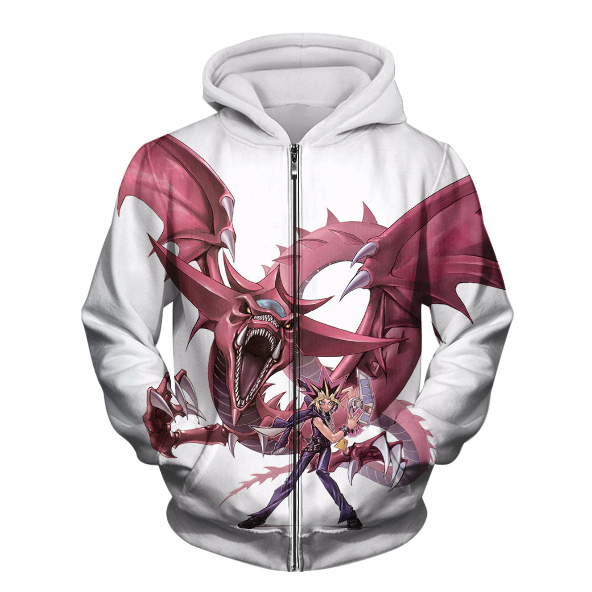 Yugioh Yugi Muto Summoning Slifer The Sky Dragon Anime Apparel