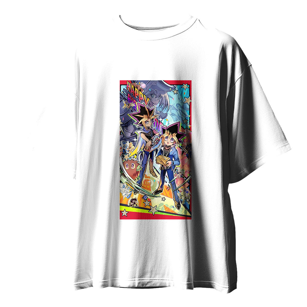 Yugioh Yugi Muto Vibrant Color Illustration Artwork Anime Apparel