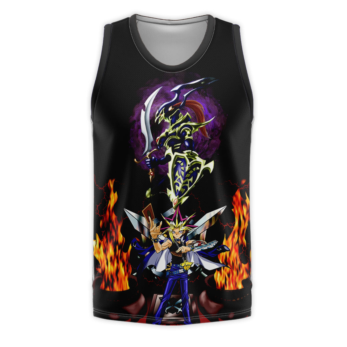 Yugioh Yugi Muto With Dragon Empowerment Fusion Stance Anime Apparel