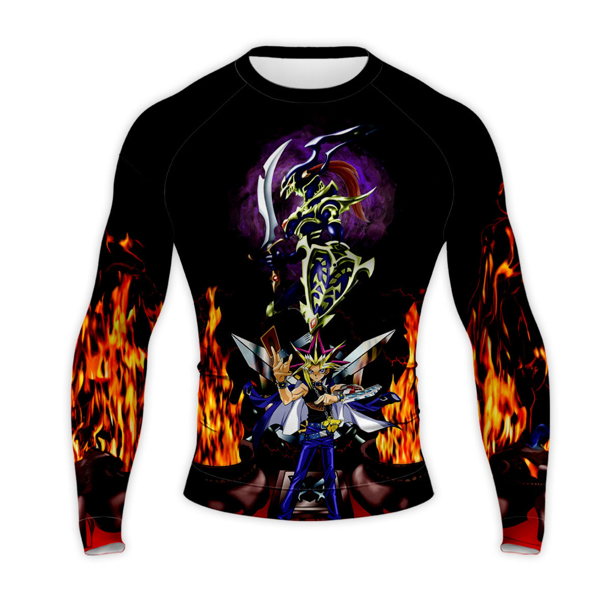 Yugioh Yugi Muto With Dragon Empowerment Fusion Stance Anime Apparel