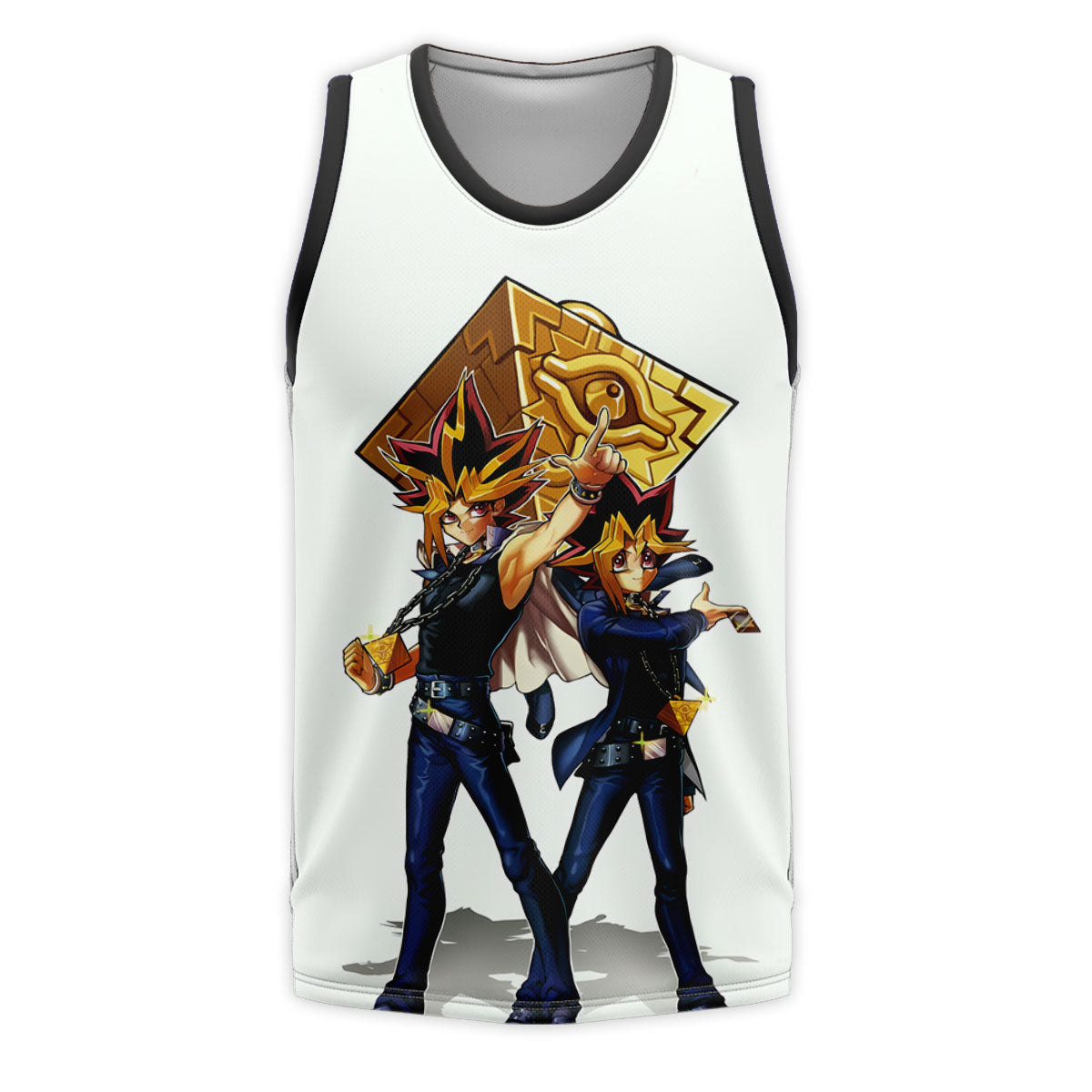 Yugioh Yugi Muto With Golden Millennium Puzzle Anime Apparel