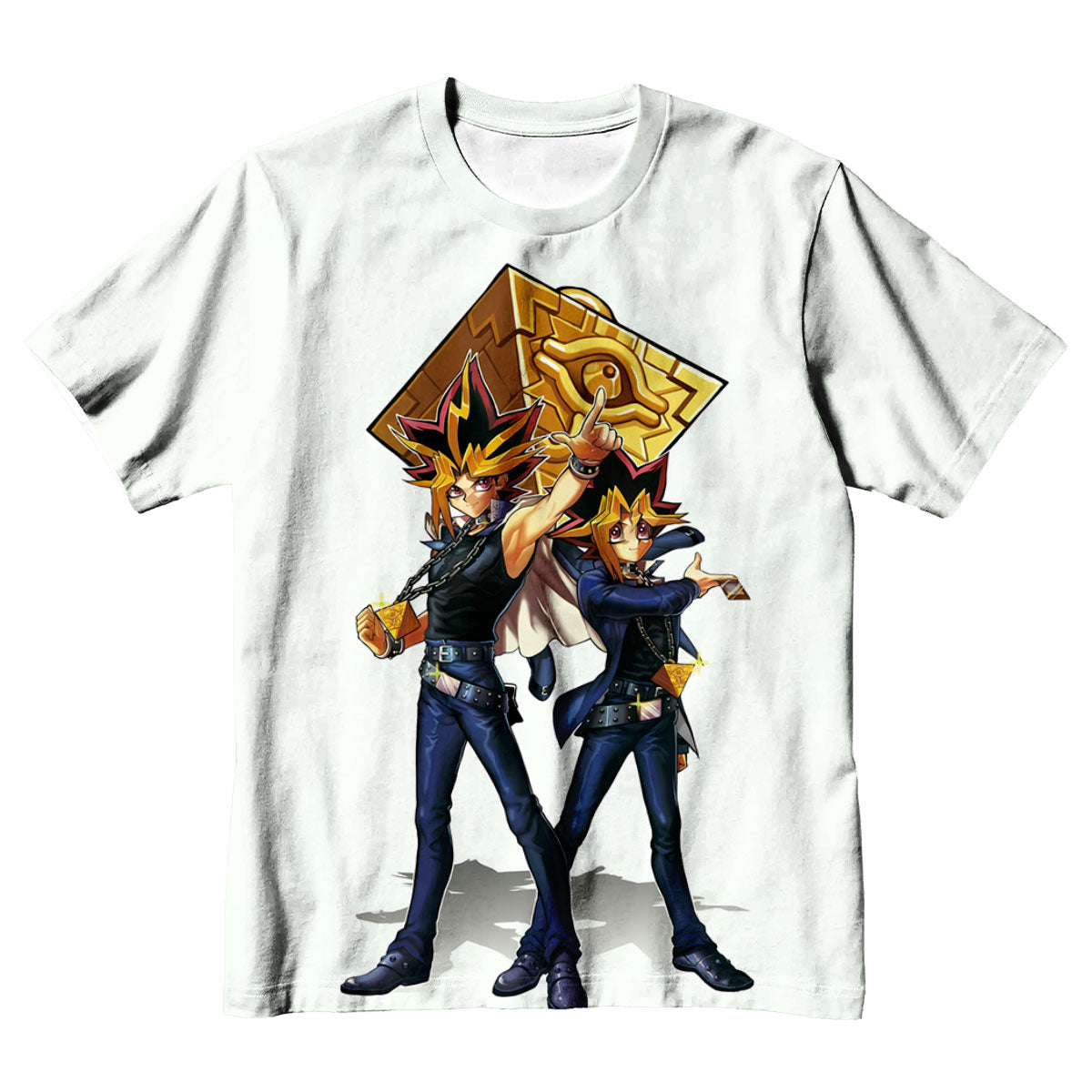 Yugioh Yugi Muto With Golden Millennium Puzzle Anime Apparel