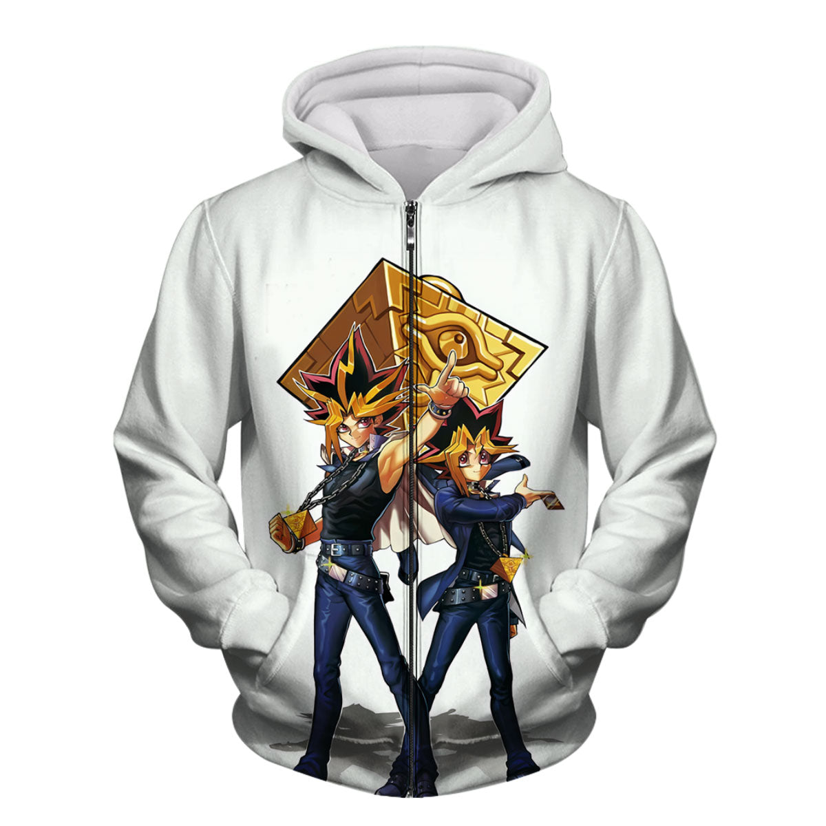 Yugioh Yugi Muto With Golden Millennium Puzzle Anime Apparel