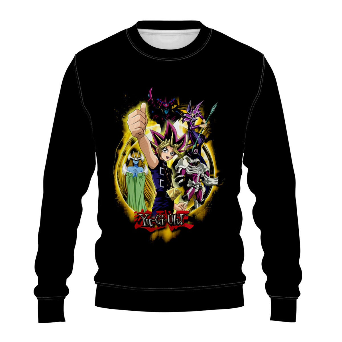 Yugioh Yugi Muto With Yellow Kuriboh Monster Anime Apparel