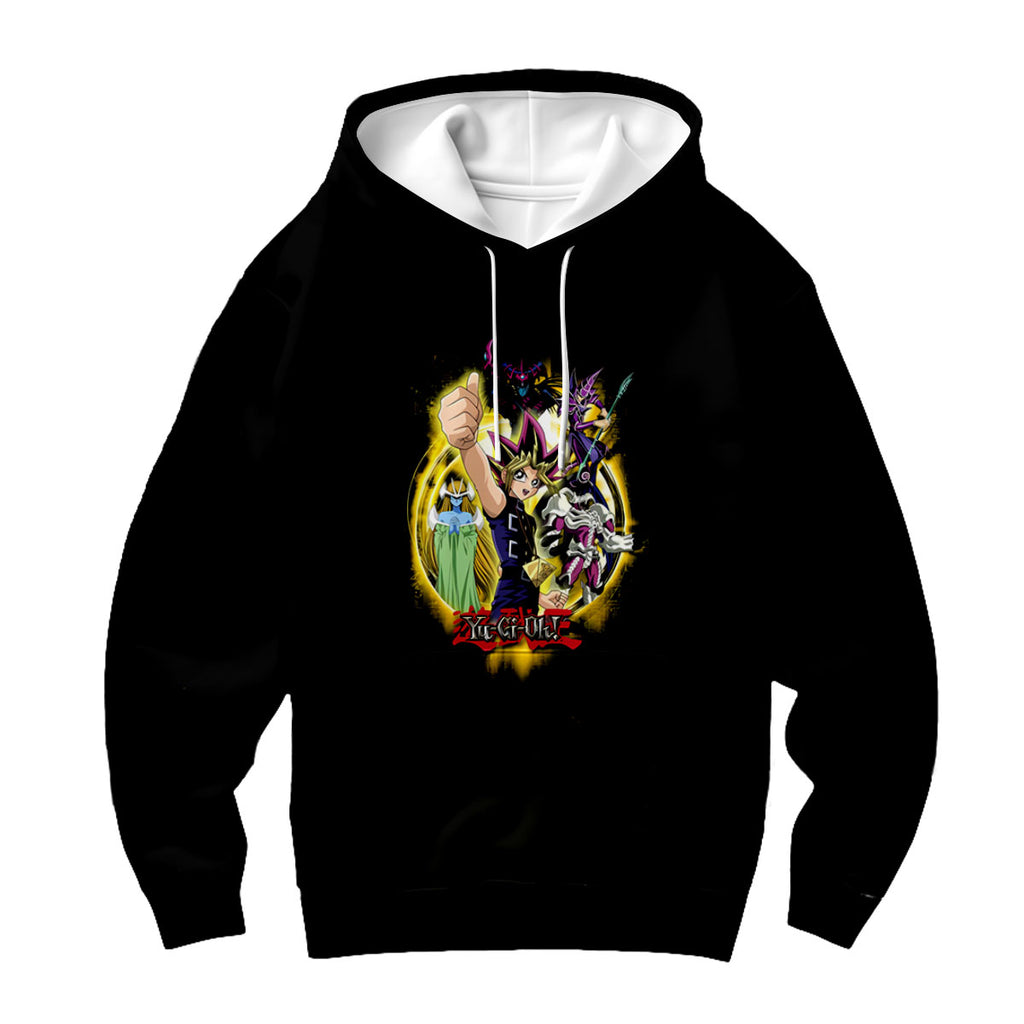 Yugioh Yugi Muto With Yellow Monster In Battle Anime Apparel