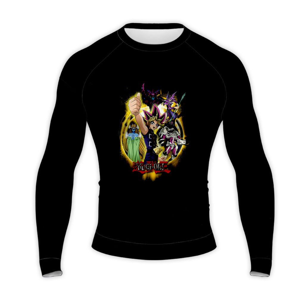 Yugioh Yugi Muto With Yellow Monster In Battle Anime Apparel