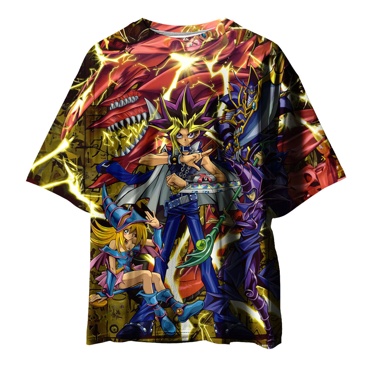 Yugioh Yugi Mutou And Yellow Monster Anime Apparel