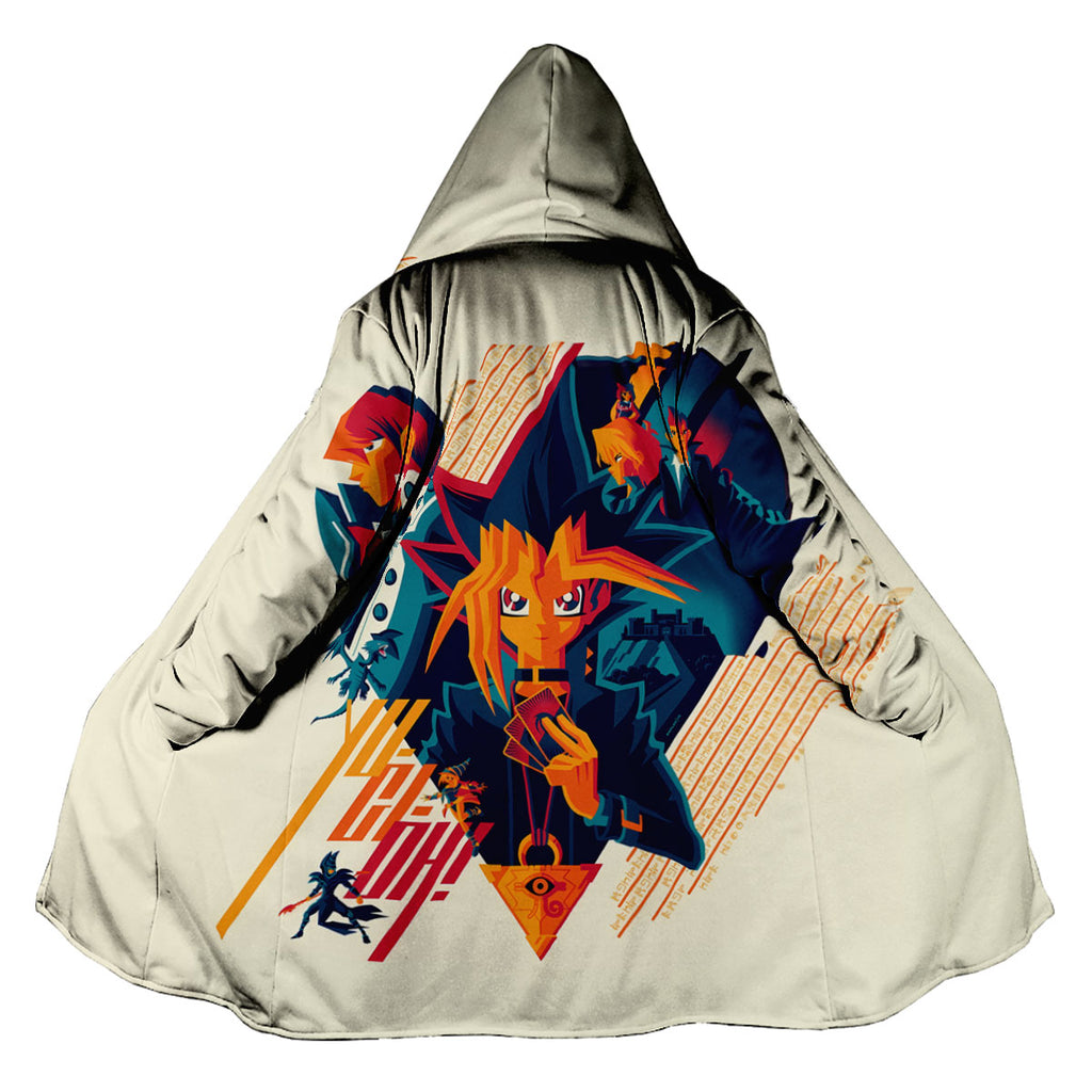 Yugioh Yugi Mutou Stylized Orange Illustration Artwork Anime Apparel
