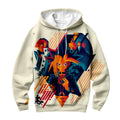 Yugioh Yugi Mutou Stylized Orange Illustration Artwork Anime Apparel