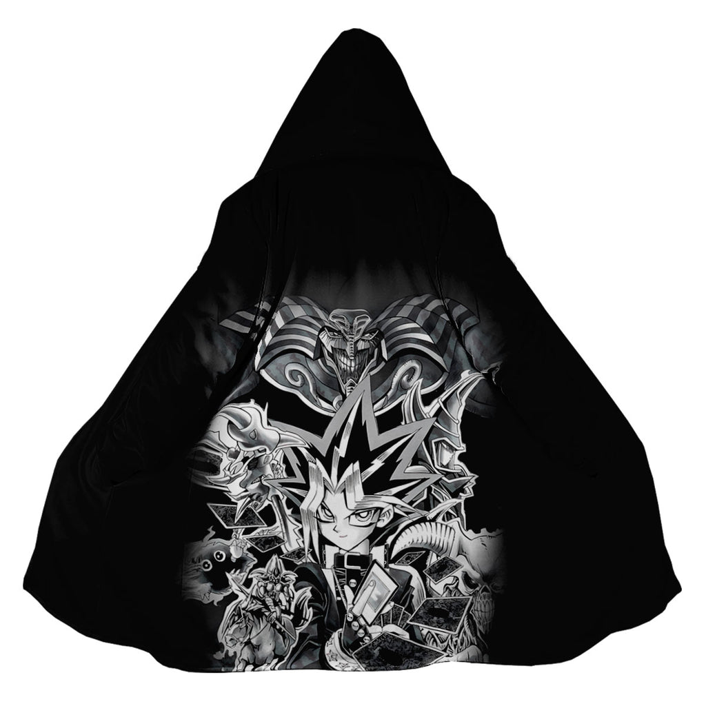 Yugioh Yugi Mutou Surrounded By Black White Monsters Yugioh Anime Apparel