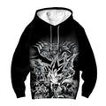 Yugioh Yugi Mutou Surrounded By Black White Monsters Yugioh Anime Apparel