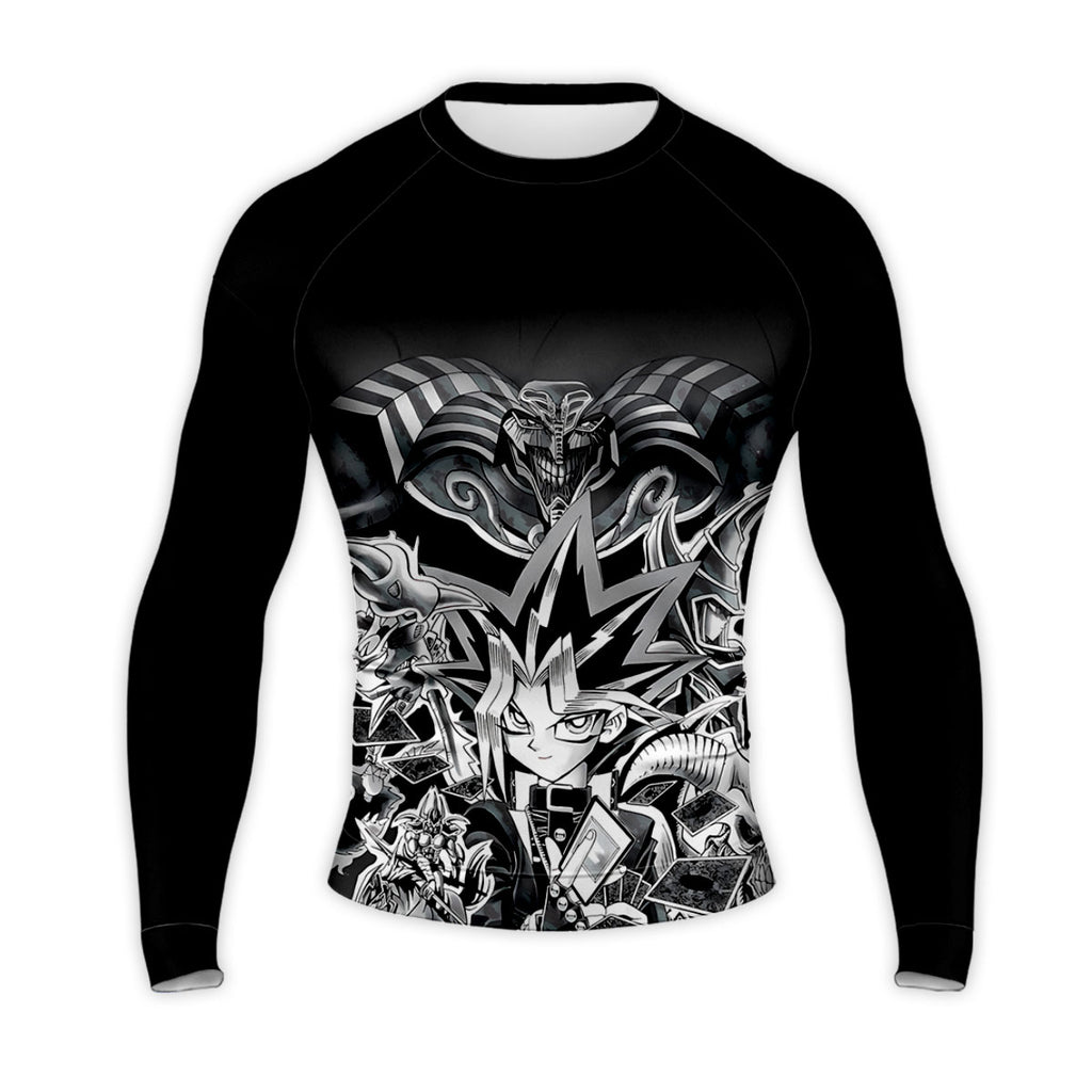 Yugioh Yugi Mutou Surrounded By Black White Monsters Yugioh Anime Apparel