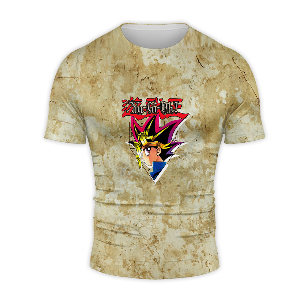 Yugioh Yugi Mutou Viewing Brown Card Data Anime Apparel