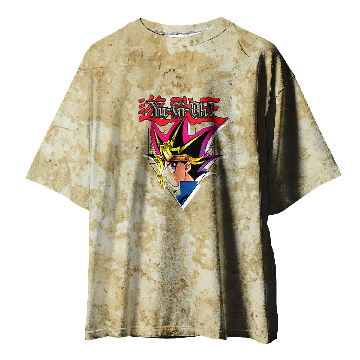 Yugioh Yugi Mutou Viewing Brown Card Data Anime Apparel