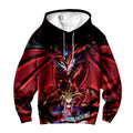 Yugioh Yugi Mutou With Powerful Slifer The Sky Dragon Anime Apparel
