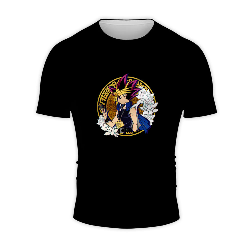 Yugioh Yugi Mutou With White Circle Emblem Anime Apparel