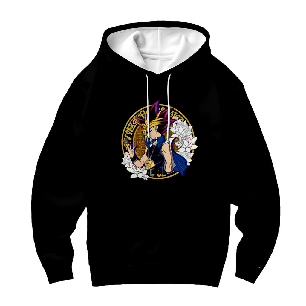 Yugioh Yugi Mutou With White Circle Emblem Anime Apparel