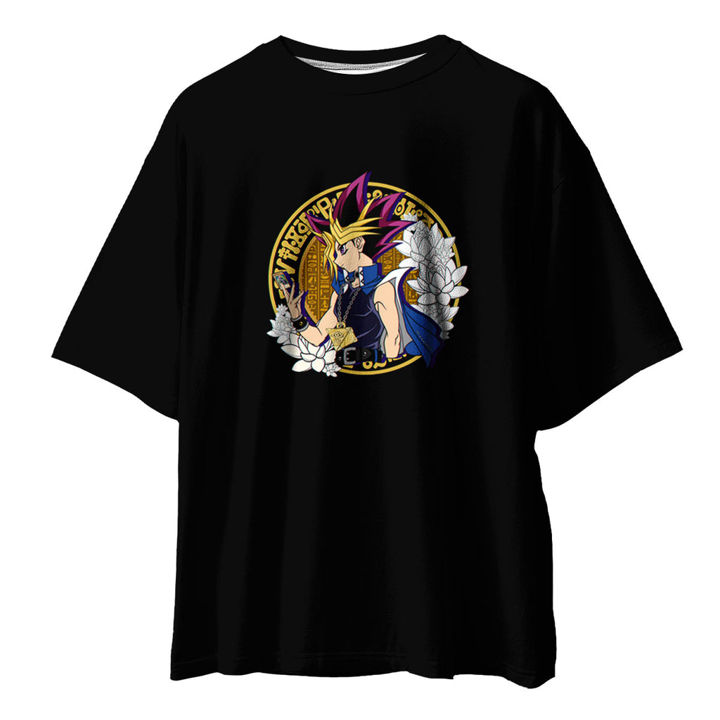 Yugioh Yugi Mutou With White Circle Emblem Anime Apparel
