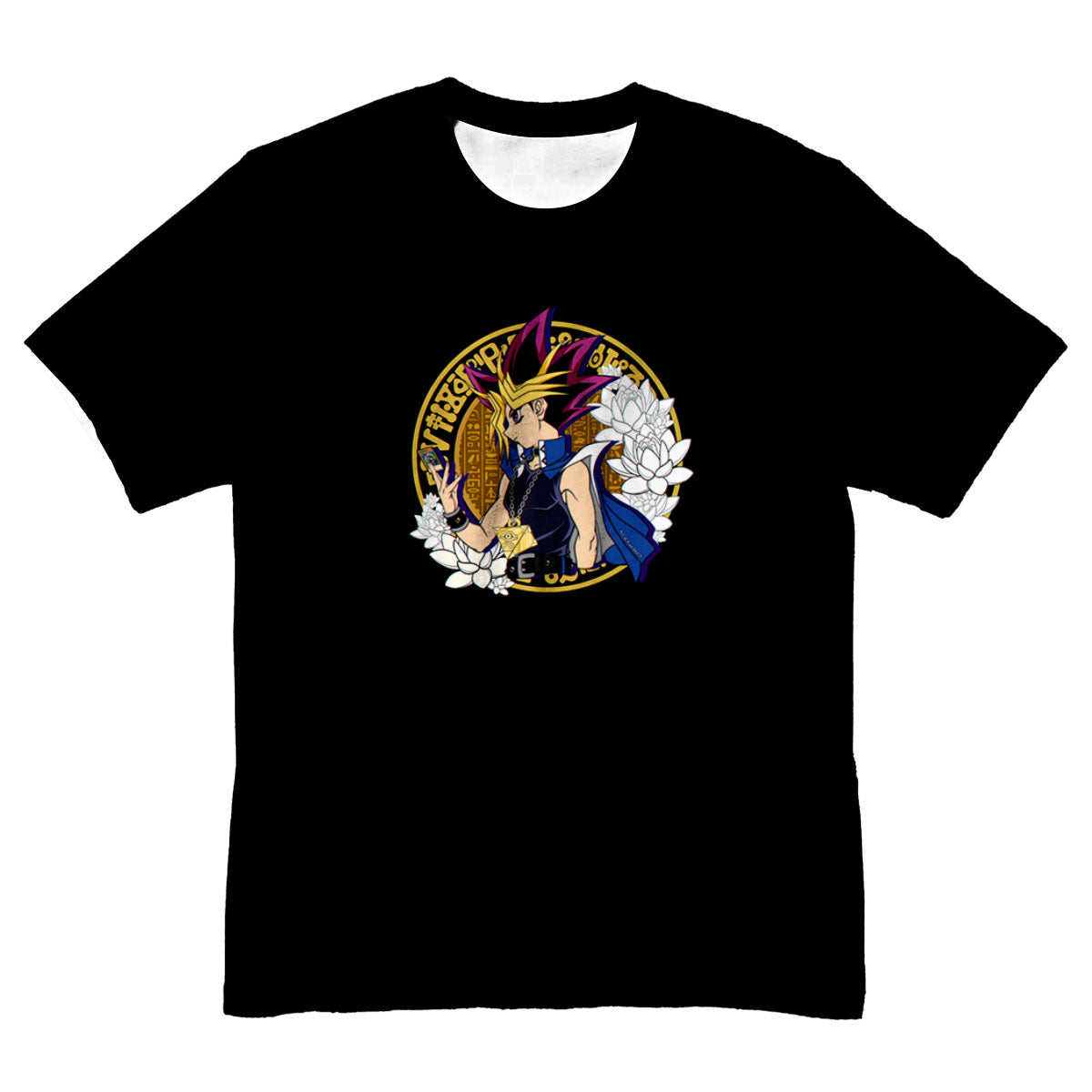 Yugioh Yugi Mutou With White Circle Emblem Anime Apparel