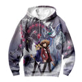 Yugioh Yugi Mutou Yusei Fudo Standing With Darkness Monster Anime Apparel