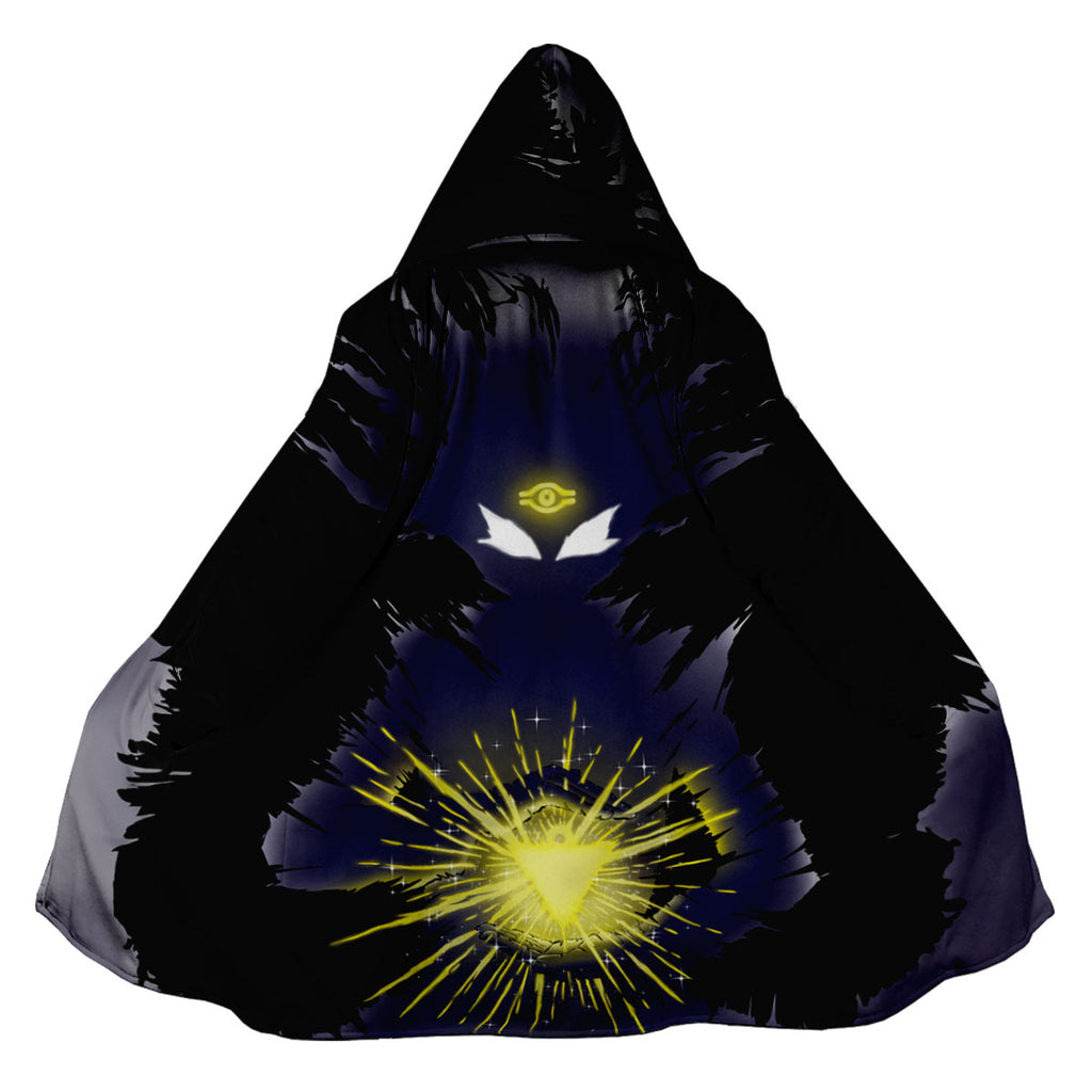 Yugioh Yugi Silhouette With Dark Yellow Magical Burst Anime Apparel