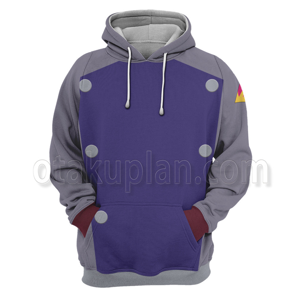 Zyuden Sentai Kyoryuger Yayoi Ulshade Uniform Cosplay Hoodie